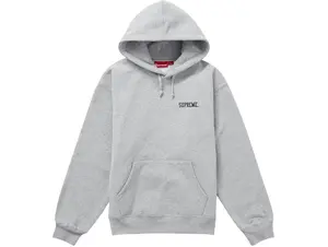 Supreme Anarchy Hooded Sweatshirt Heather Grey