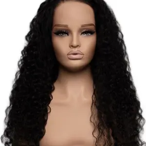 Burmese Curly HD Frontal Unit 13x6 - High Definition Natural Look Wig for Women