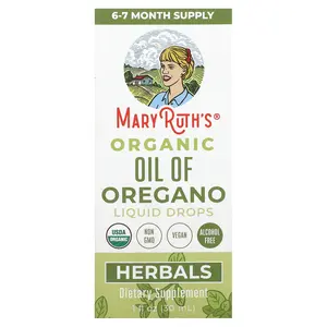 MaryRuth's Organic Oil of Oregano Liquid Drops, 1 fl oz (30 ml)