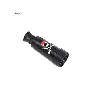 Plastic Pirate Telescope Party Favors, Mini Telescopic Props for Parties & Halloween, Bulk Pirate Party Supplies, Decor