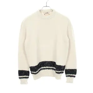 Pre-owned HERMÈS Cotton Small Leather Goods Hermes Knit Top