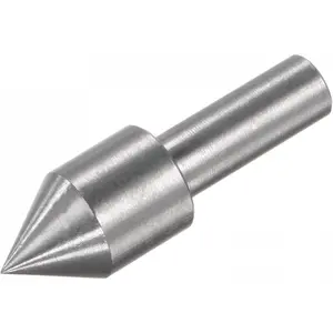 6mm Shank, 45# Steel 10mm Dia Plum Dead Center Ejector Pin Drill Chuck Cone Tip for Mini CNC Lathe Beads Machine