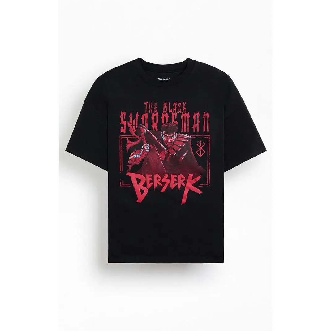 PacSun Men's Berserk Swordsman T-Shirt - Multicolor