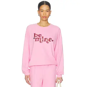 BEACH RIOT Devyn Oversized Sweater in Lovely Pink
