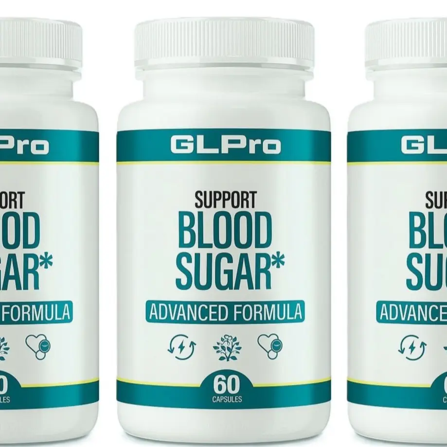 GLPro Blood Sugar Support Advanced Formula  3 Bottle Pack - (90 Day Supply)