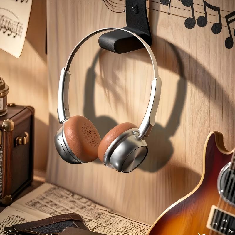 CR-20 Wireless Bluetooth 5.4 Over-Ear Headphones, Retro Maillard Metal Design, 8H+ Battery, ENC Noise Reduction, Low Latency, IPX4