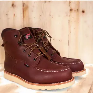 Red Wing 405 Moc Toe Work Boots (Soft Toe) – Built to Last
