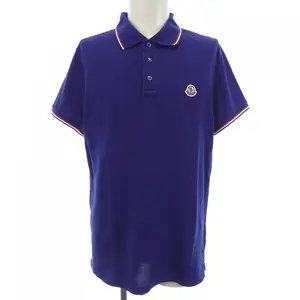 Pre-owned MONCLER Cotton Small Leather Goods Polo Shirt