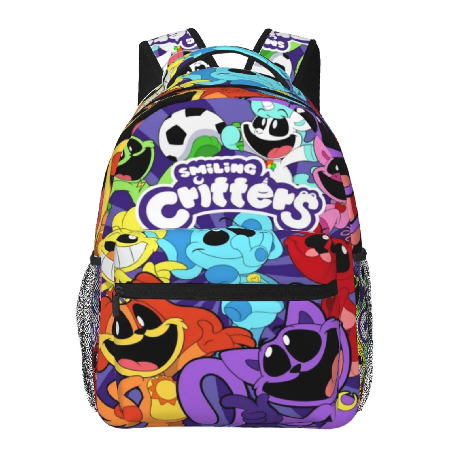 Catnap Dogday Ergonomic Padded Strap All Over Print Large Capacity Backpack for Campus and Fan Convention Cartoon Casual Merch Laptop Backpack Gift for Men Women Fans
