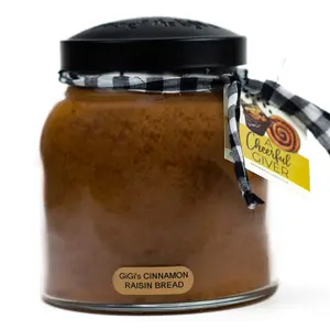 GiGi's Cinnamon Raisin Bread - 34 oz Papa Candle