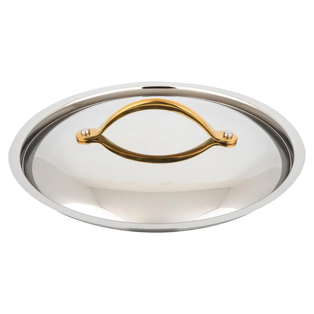 Lid For 1.5 Quart Saucepan Pot Lid | Stainless Steel Lid for 6.3" Cooking Pot - Dishwasher Safe, Stain Resistant & Easy Clean - Home Kitchen Cookware Essentials