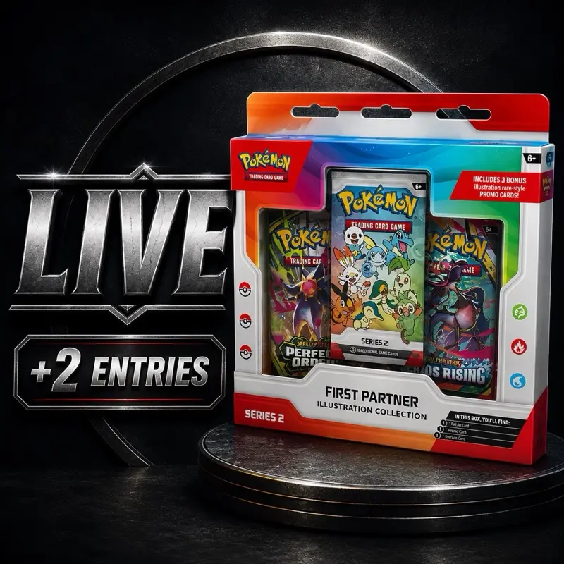 First Partner Series 2 + ETB Chaos Rising Giveaway!