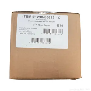 Pokémon TCG Scarlet & Violet Prismatic Evolutions Tech Sticker Collection Sealed Case