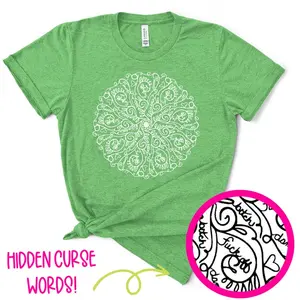 Curse Word Mandala TShirt
