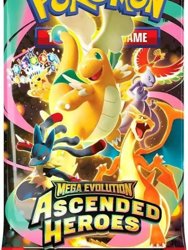 50x Ascended Heroes Booster Pack Pokemon