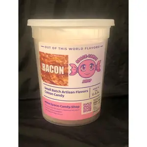Bacon Classic Cotton Candy 32 oz. Tub