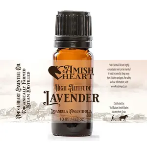 Lavender (High Altitude) Essential Oil | Potent & Therapeutic | Amish Heart