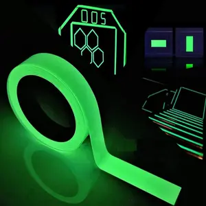 Self-adhesive Glow in The Dark Tape, 1 Count Long-lasting Luminous Marking Tape, DIY Crafts Tape for Bicycle Safety, Earthquake Preparedness