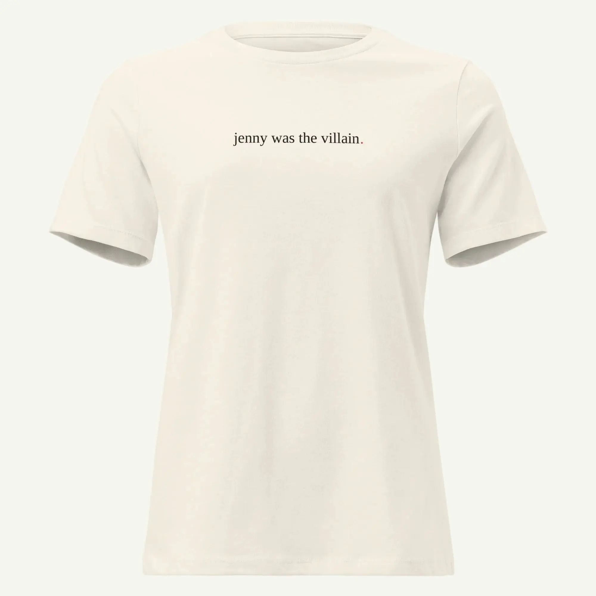 Women's "Jenny Was the Villain" Graphic T-Shirt