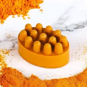 Tumeric Goat Milk & Oatmeal Bar - Natural Skin Care Moisture Silky Smooth Turmeric Soap Exfoliant Daily Blend