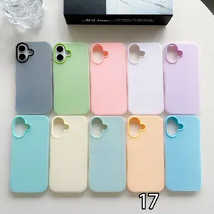 Solid Color Phone Cases for iPhone 17 Pro Case / iPhone 16 Pro Max / iPhone 13 Phone Case / iPhone 15 Plus 14 12 Air|  ShockProof Protection | Perfect Holiday Gifts.