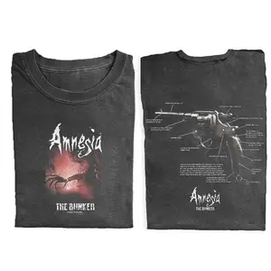 Amnesiaa The Bunker Shirt, Survival H0rr0r Gaming Tee, Retro Y2K Gamer Shirt, Gift for Gamers, Gift for Men, Gift for Women