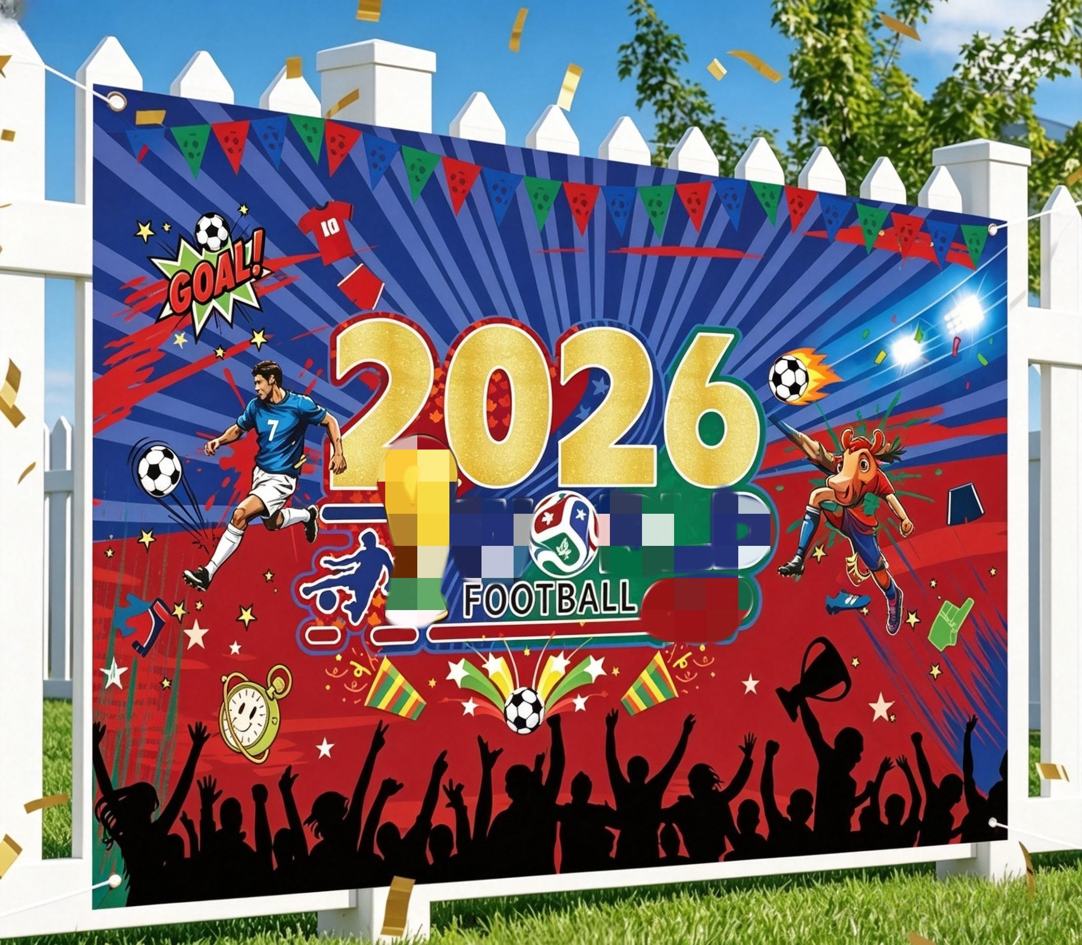 2026Party Decorations – Fans, Indoor/Football Game Decorations