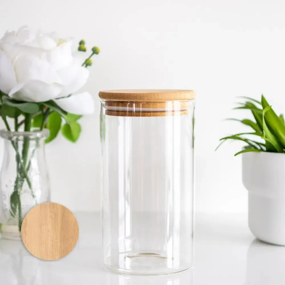 4oz Bamboo Lid Spice Jars