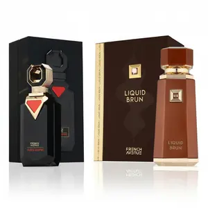 French Avenue Liquid Brun & Amber Empire Combo Set for Men and Women Fragrance Collection with Versatile Scent Experience
