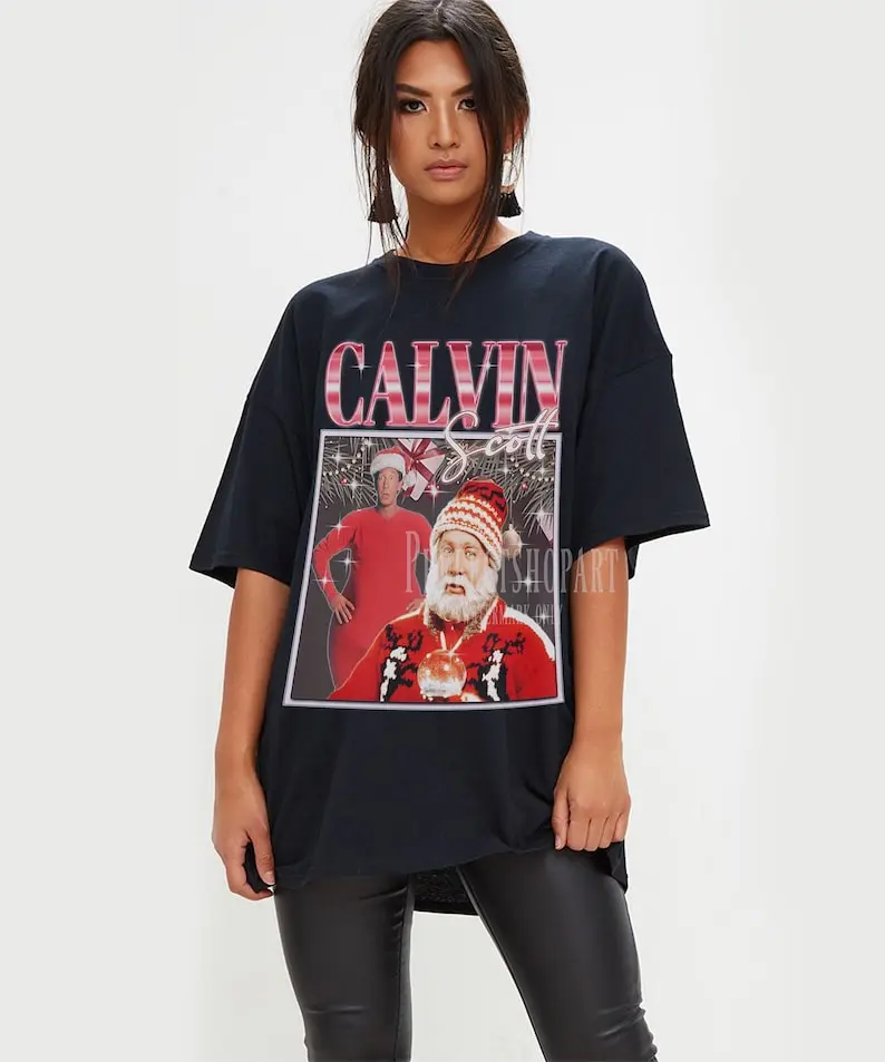 Scott Calvin, TIM ALLEN Vintage Shirt, Actor Tim Allen Homage Tshirt, Tim Allen Fan Tees