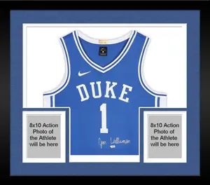 Framed Zion Williamson Duke Blue Devils Autographed Blue Nike Swingman Jersey - Fanatics Authentic Certified