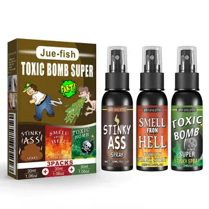 Jue-fish Toxic Bomb Super Fart Spray 3-Pack