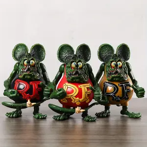 12cm/4.72inch Trendy Mouse Action Figure Toy, Display Collection Doll Christmas Birthday Gift, Popularity Mouse Model Plaything