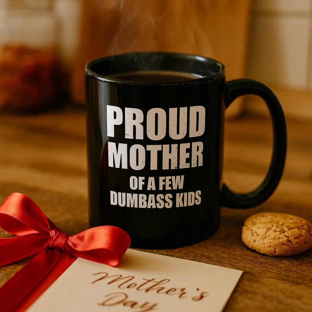 Gifts For Mom From Kids, Funny Mom Gift, Mom Mug, Proud Mother Of A Few Dumbass Kids, Gift For Mom, Christmas Mom Gifts Mug, Novelty Coffee Mug, 11 15