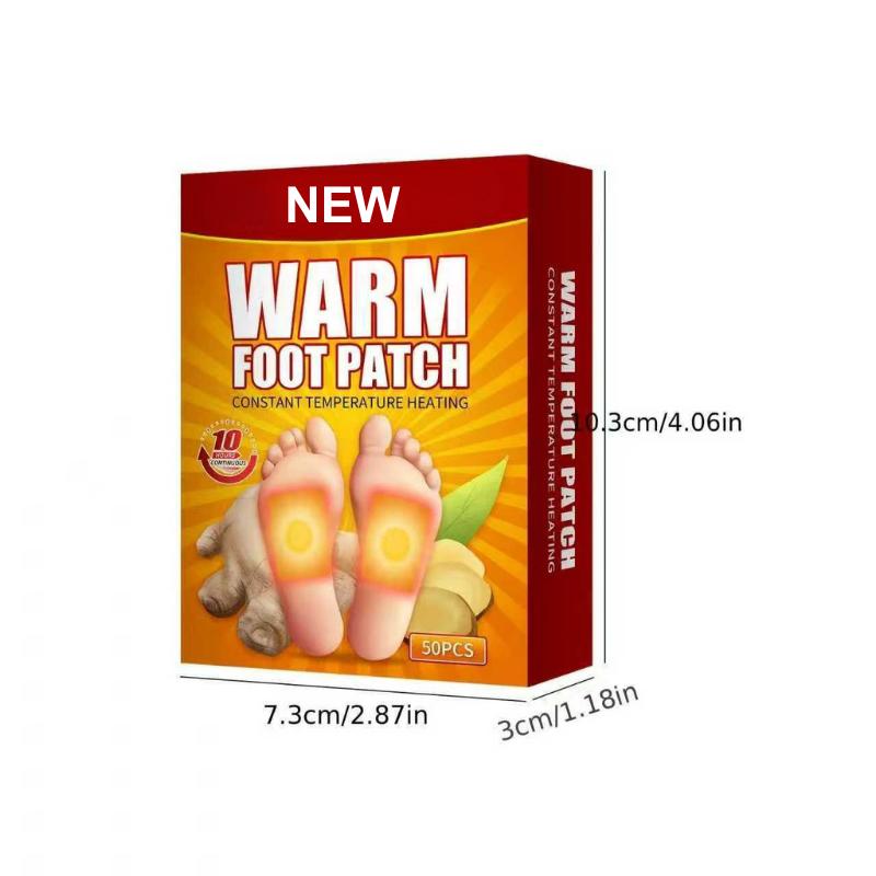 The Ultimate Chinese Wellness Tool! 50-Piece Mugwort & Ginger Heat Patches 12-Hour Long-Lasting Relief for Shoulders, Neck, Knees, Lower Back, and Abdomen