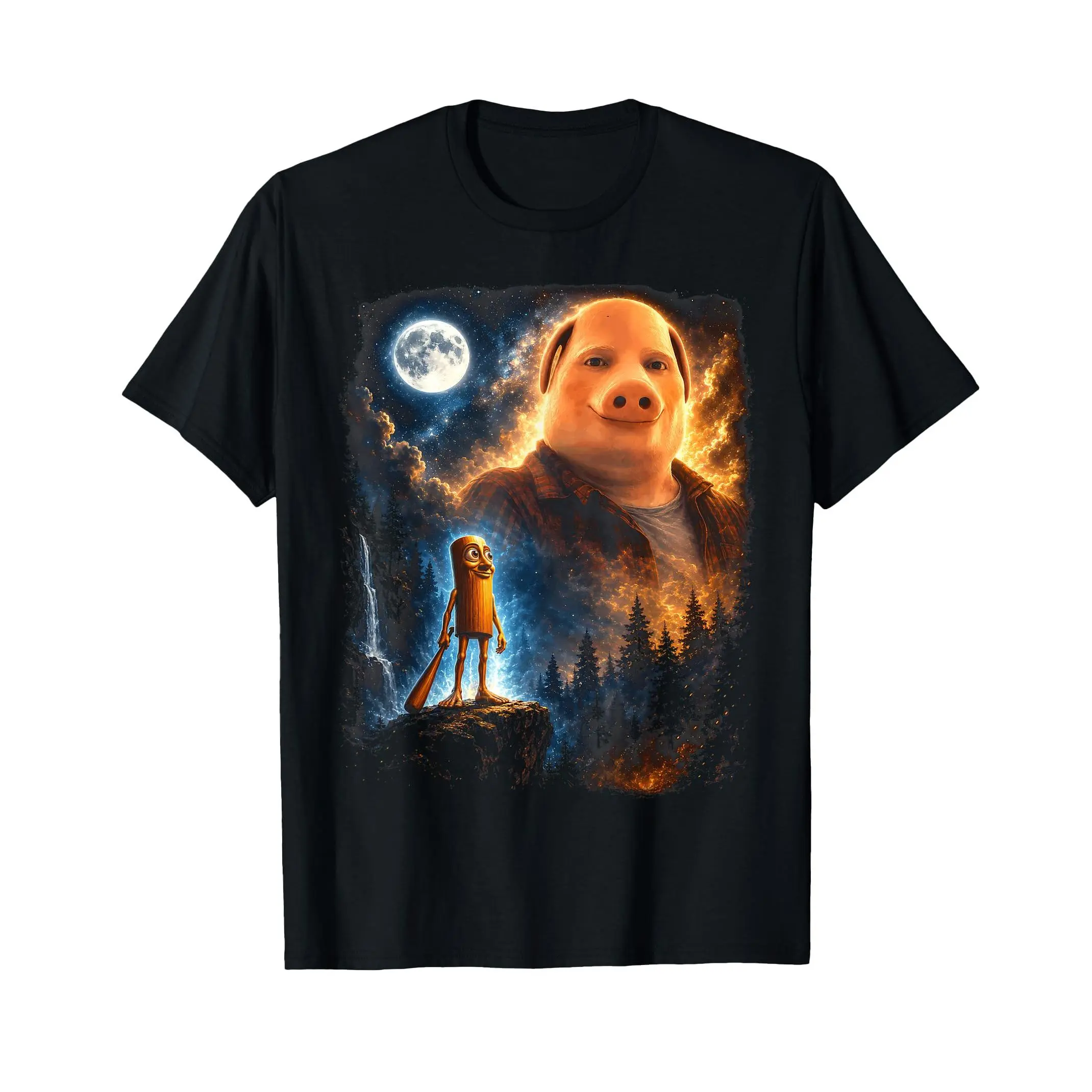 Tung Tung Tung Sahur John Pork T-Shirt