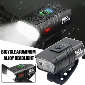 Super Bright Bike Light Set | Mountain Bike Headlight + Turn Signal + 3 Taillights | 4+ Lighting Modes | IPX5 Waterproof | USB Rechargeable | Night Riding Safety Essential | Bicycle Light Set | MTB Lights