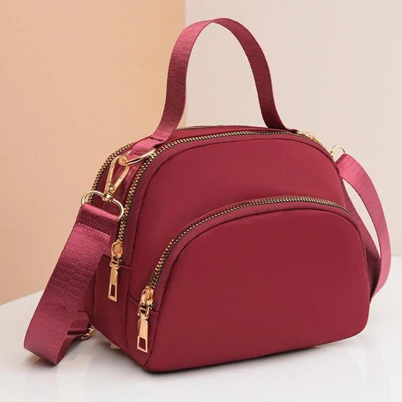 Quilted Crossbody Bag, Solid Color Nylon Shoulder Purse, Lightweight Casual Handbag for Shopping, Travel, Gym, Everyday Carry, Puffer Bag with Adjustable Strap, Unisex Black Quilted Crossbody Bag, Solid Color Nylon Shoulder Purse, Lightweight Casual Handbag for Shopping, Travel, Gym, Everyday Carry, Puffer Bag with Adjustable Strap, Unisex Black