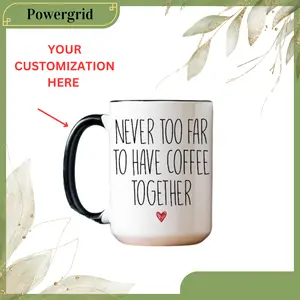 [CUSTOMIZED] Personalized Long Distance Friendship, Custom Best Friend Mug Gift, Moving Away Gift