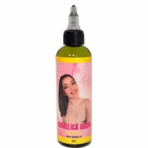 Admelica Hair Grow Oil 4 oz - Natural-Based Treatment for Fuller Healthier Hair with Botanical Oils for Growth and Shine