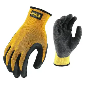 DeWalt DPG70 Textured Rubber Coated Gripper Gloves
