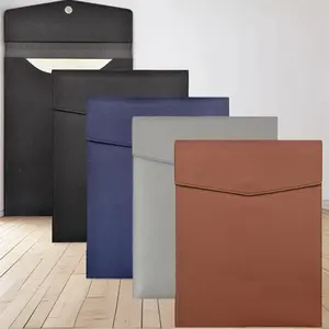 Premium Magnetic Document Holder | Smooth Texture & Durable Build, Keeps Papers Secure, Ideal for Office Work, Business Trips & Home Organization