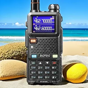 New UV-5RH 7w very high frequency ultra-high frequency 136-174 MHz 220-260 MHz 400-520 MHz three band 999Ch frequency search weather forecast FM walkie talkie