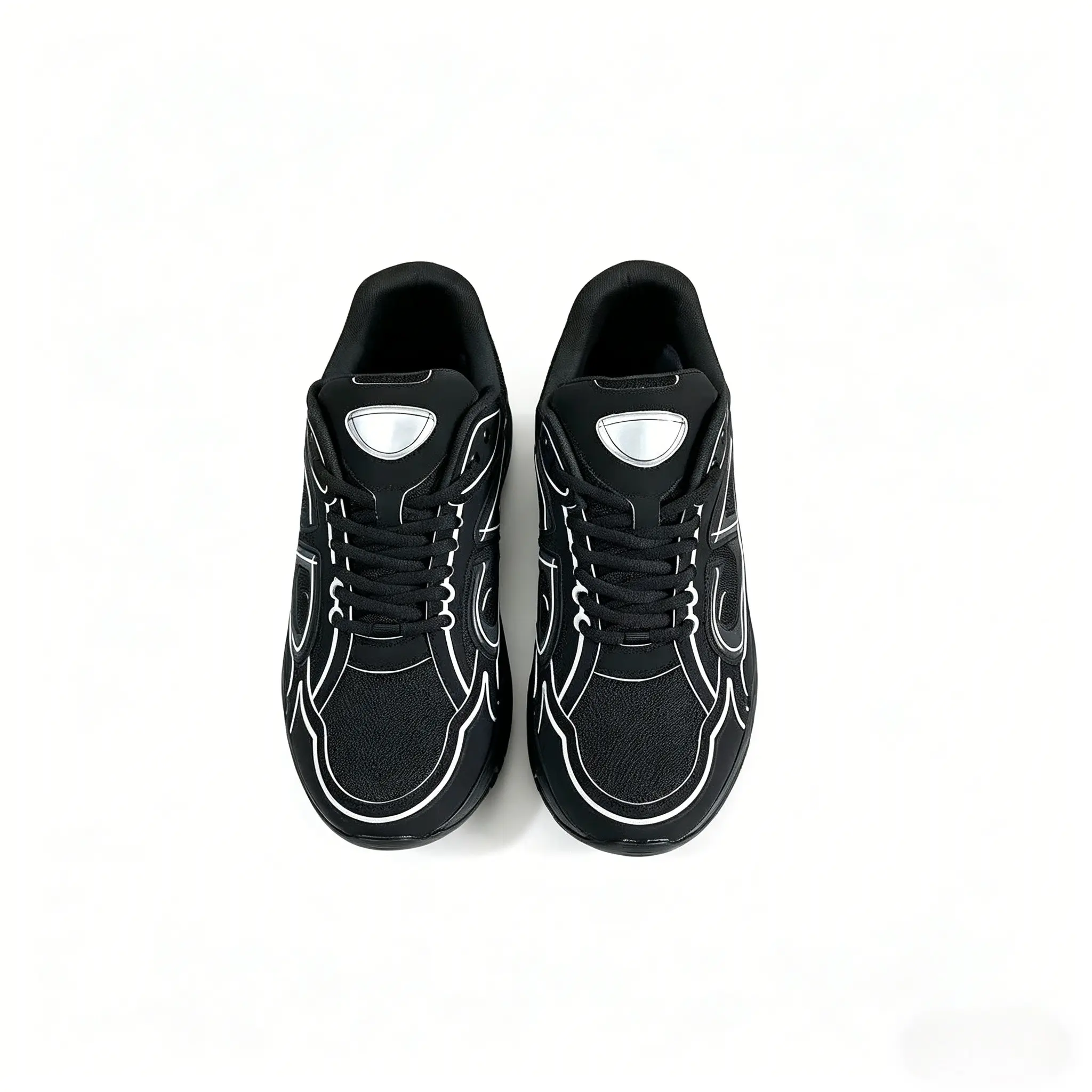total black sneakers - TikTok Shop