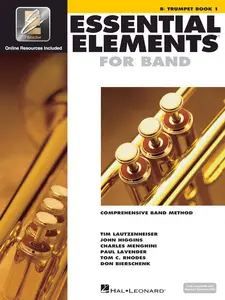 Essential Elements for Band - BB Trumpet Book 1 with Eei (Book/on the internet Audio) [With CDROM] -- Hal Leonard Corp - Paperback