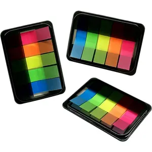 300PCS Transparent Sticky Index Tabs Pop Up Page Markers Label Notes Flags Stickers for Book Marking