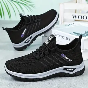 Women/Girl Breathable Mesh Walking & Running Shoes - Lightweight Slip-On/Lace-Up Closed-Toe Sneakers, Mid-Top Support, Durable Fabric/PVC, Round Toe Wide-Fit for Outdoor Sports/Training, Hand Washable Modern Athletic Footwear (Trainer)