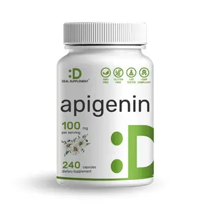 Deal Supplement Apigenin Capsules - 100mg Per Serving, 240 Count
