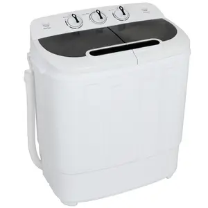 Segawe Mini Twin Tub Portable Washing Machine – Compact Washer and Spin Dryer with 13 lbs Capacity
