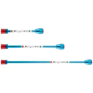 3-Pack Airless Spray Gun Extension Rods, 20, 11.8, 7.8 Inches, Protective Cover, Universal Replacement Tool, Home & Garden Use, Painting Extension Rods